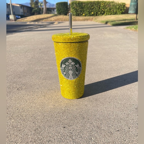 Starbucks Logo Yellow Tumbler - Picture 3 of 11